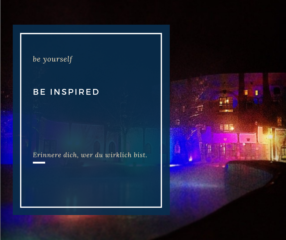 be inspired be inspired